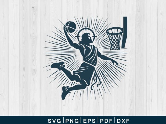 Download Jesus Playing Basketball Svg Vector File - Vector file Collection